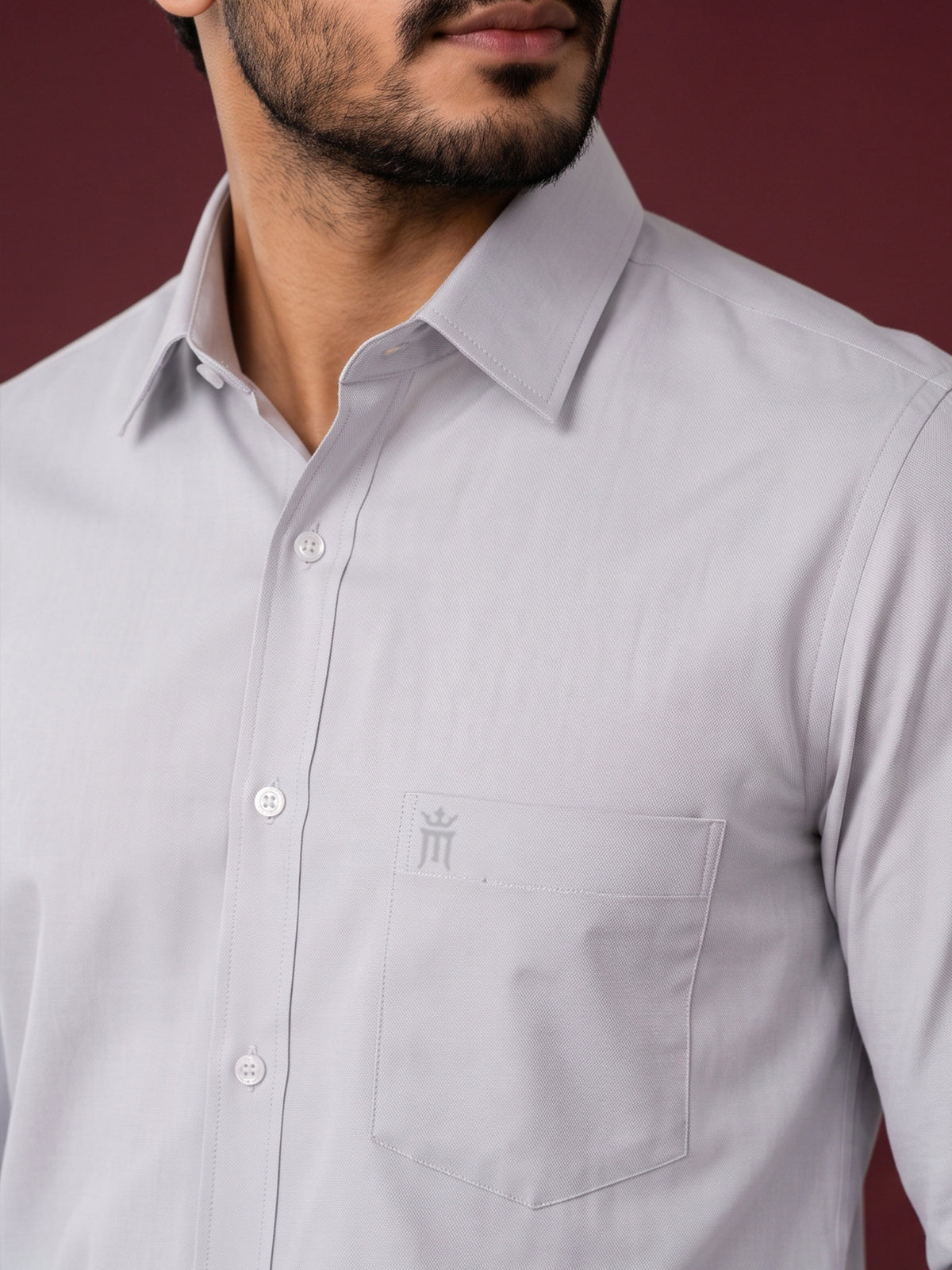Bamboo Breeze Formal Color Shirt For Men - 94003