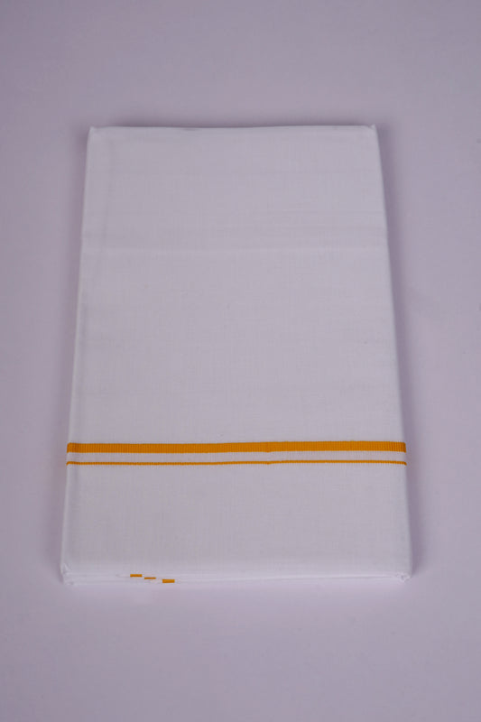QS-04 W/S DHOTI  2.00 MTR - yellow