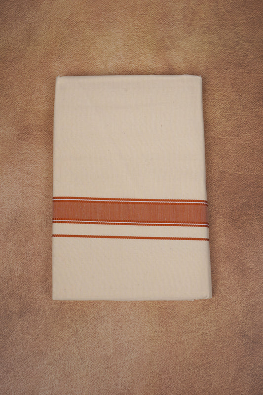 FD-116C C/D DHOTI  3.80 MTR-Orange