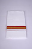 FS-103 W/S DHOTI 2.00 MTR - GOLD RED