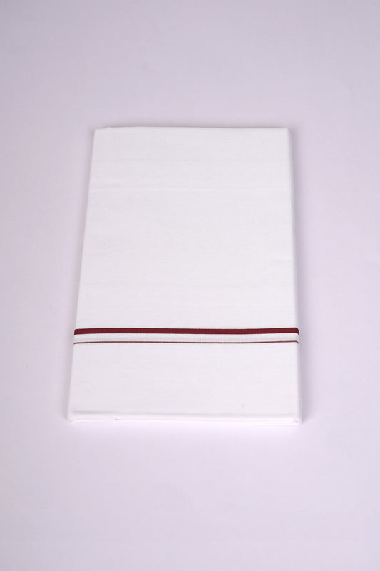 SS-23 W/S DHOTI  1.90 MTR - Maroon