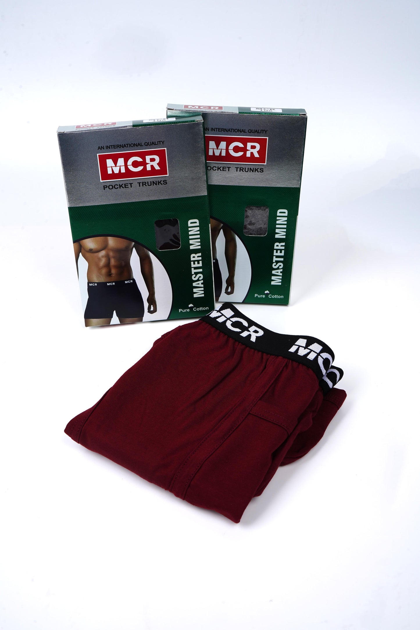 Master Mind Trunks - (Pack of 3 ) (Assorted Color)