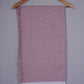 COLOUR MINICHECK COTTON - CBT-24 BATH TOWEL - 30X60 - LIGHT PINK
