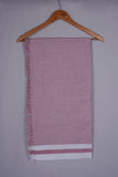 COLOUR MINICHECK COTTON - CBT-24 BATH TOWEL - 30X60 - LIGHT PINK