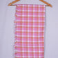 COLOUR DOBBY COTTON - CBT-21 BATH TOWEL - 30X60 - PINK