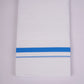 HD-29 W/D DHOTI  4.00 MTR-Blue