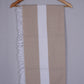 JUMERIA COTTON - CBT-17 BATH TOWEL - 32X64 - LIGHT BROWN