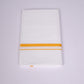 HS-19 W/S DHOTI  1.90 MTR - Gold Yellow