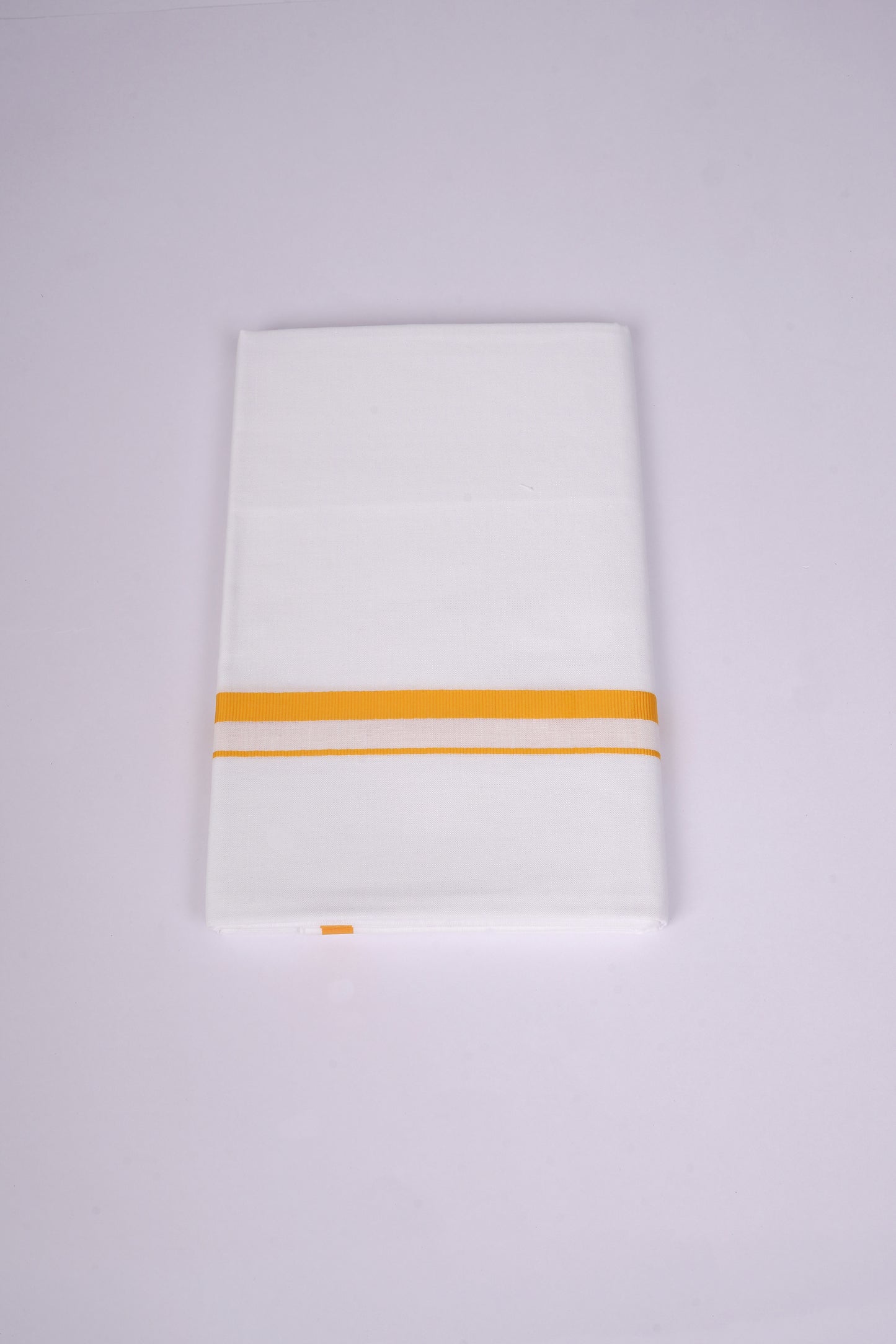 HS-19 W/S DHOTI  1.90 MTR - Gold Yellow