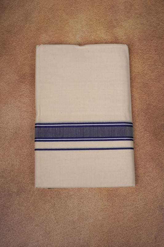 FD-116C C/D DHOTI  3.80 MTR-Ink Blue