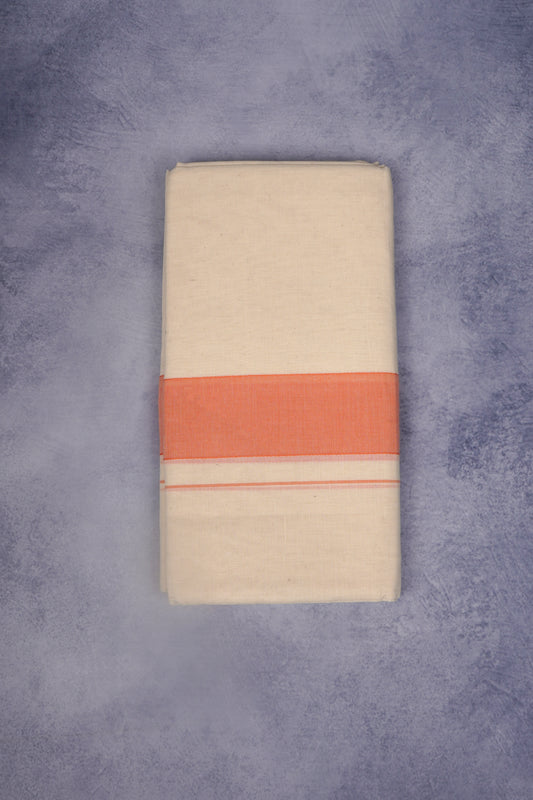 FCD-39C C/D DHOTI  4.00 MTR-Light Orange