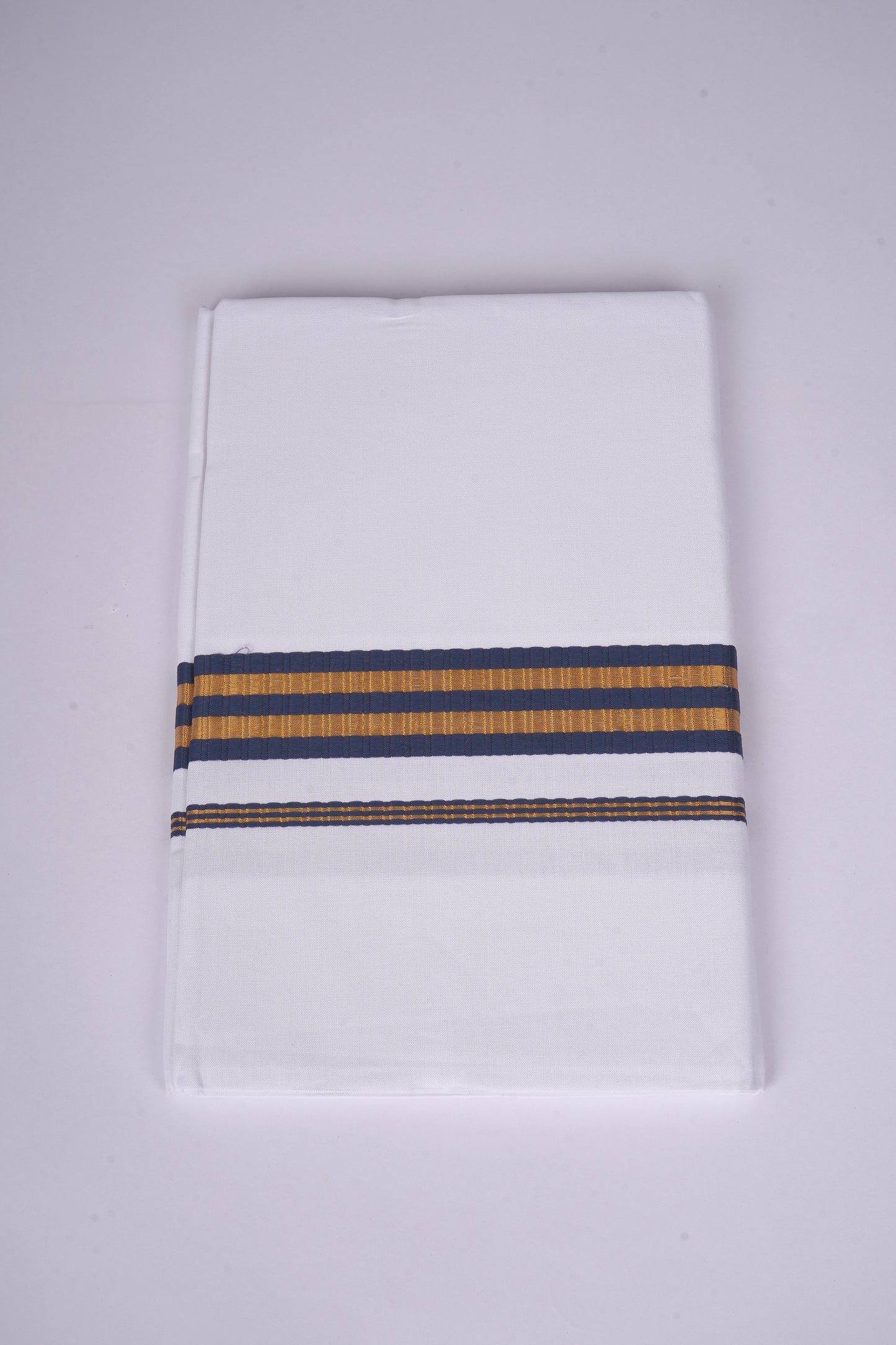 FS-100 W/S DHOTI  2.00 MTR - Navy Blue