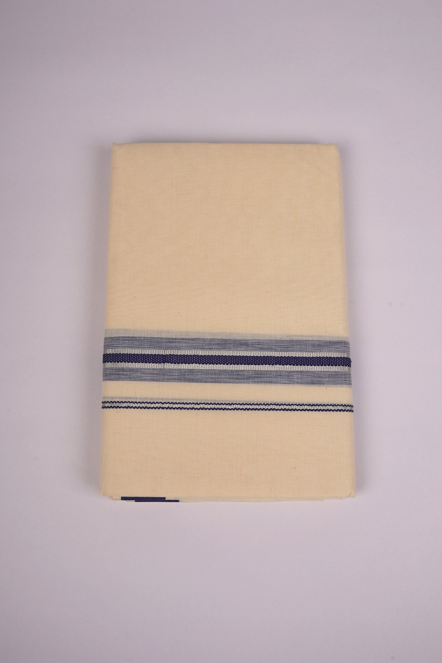 FD-187C C/D DHOTI  3.80 MTR-Navy Blue