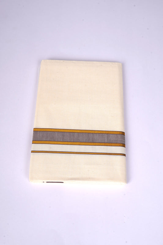 FS-133C C/S DHOTI   2.00 MTR - Brown