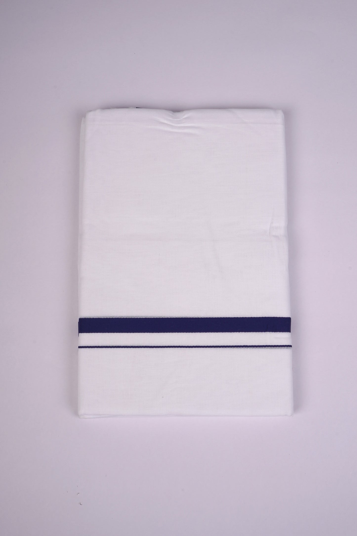HD-28 W/D DHOTI  3.80 MTR-Navy Blue