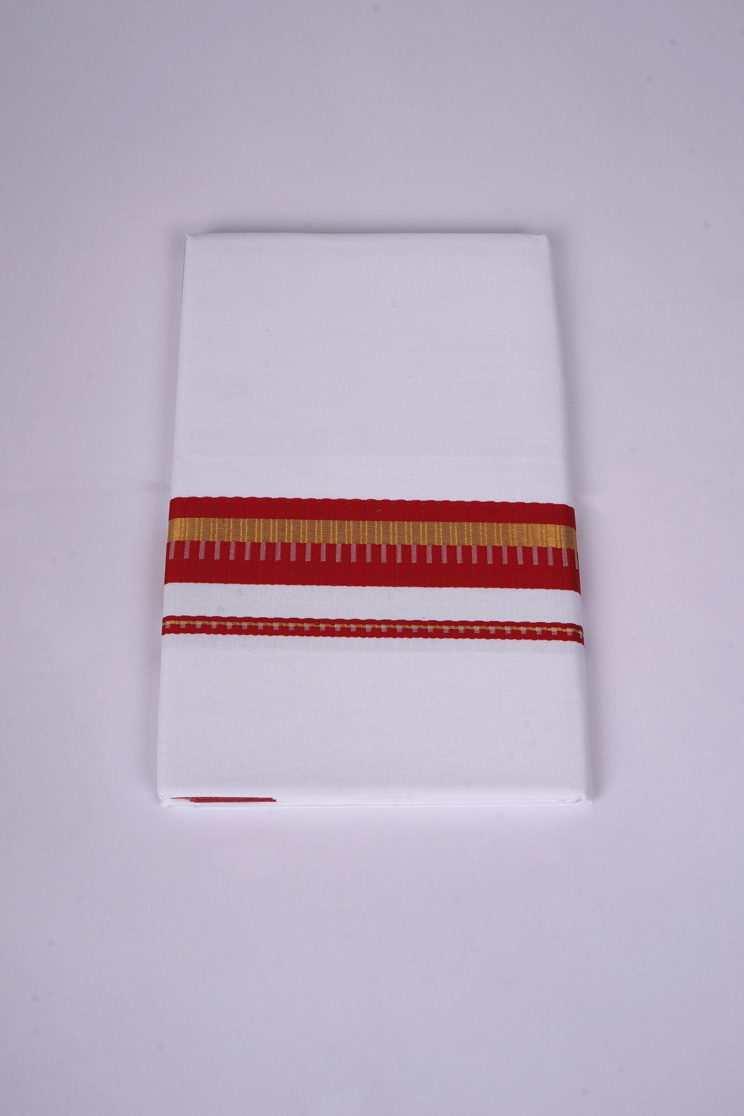 FS-93 W/S DHOTI 2.00 MTR - GOLD RED