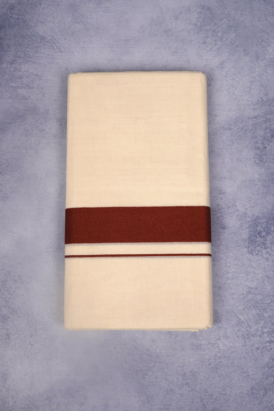 FCD-366C C/D DHOTI  3.80 MTR-maroon
