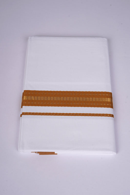 FS-108 W/S DHOTI  2.00 MTR - Dark Brown