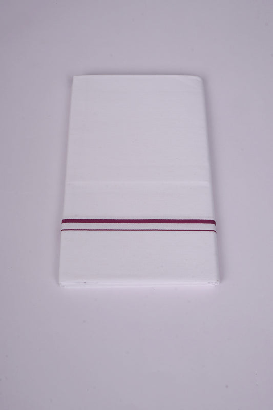 SS-25 W/S DHOTI  2.00 MTR - Violet