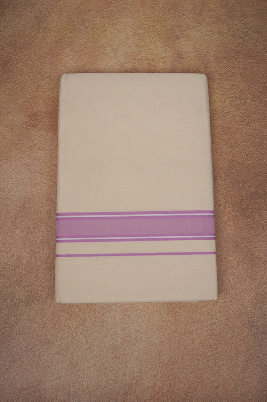 FD-116C C/D DHOTI  3.80 MTR-Dark Pink