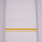 SD-18 W/D DHOTI  3.70 MTR-Yellow