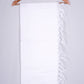 DOUBLE CLOTH WHITE COTTON - WBT-08 BATH TOWEL - 30X60 - WHITE