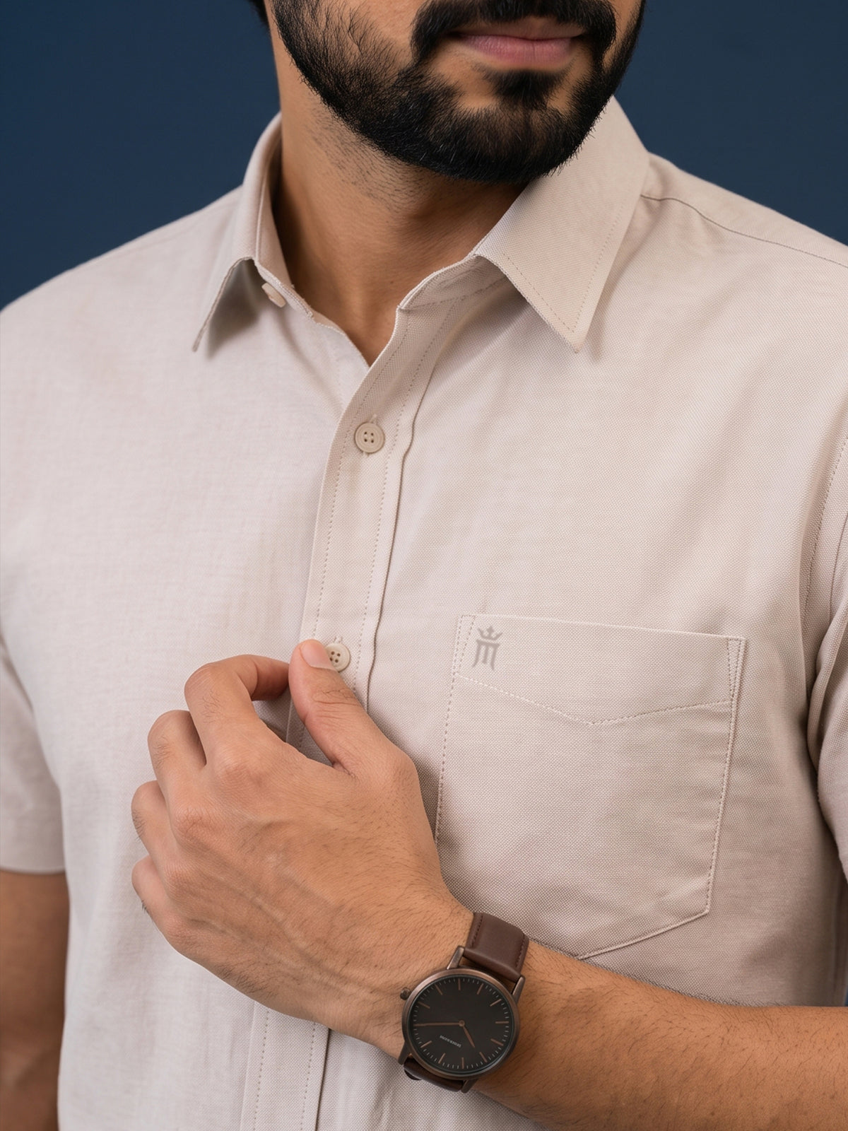 Bamboo Breeze Formal Color Shirt For Men - 94001