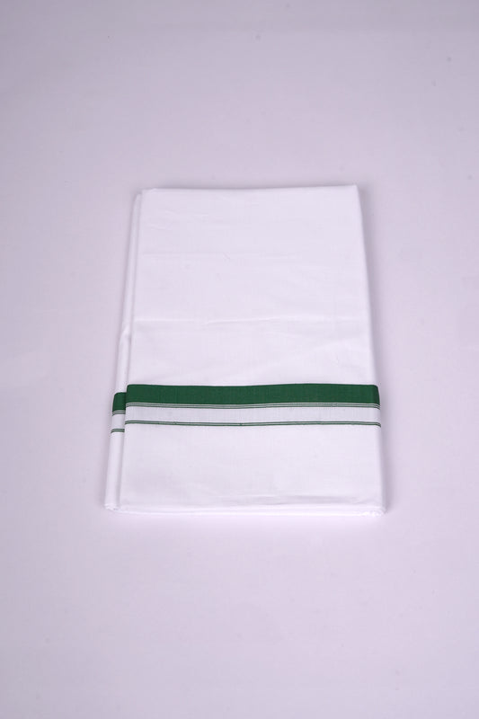 HS-20 W/S DHOTI  2.00 MTR - Dark Green