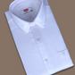 MCR LINEX Full Sleeve Formal White Shirt For Men-APPLE CUT