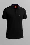 Python Plain Black Color T-Shirt - 70001