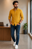 British Crown Casual Color Shirt - 81004