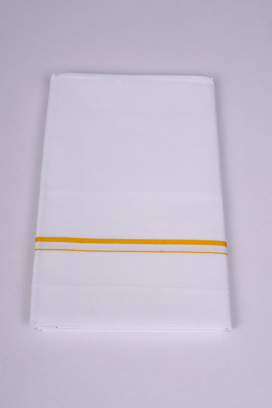 SS-09 W/S DHOTI  2.00 MTR - Yellow