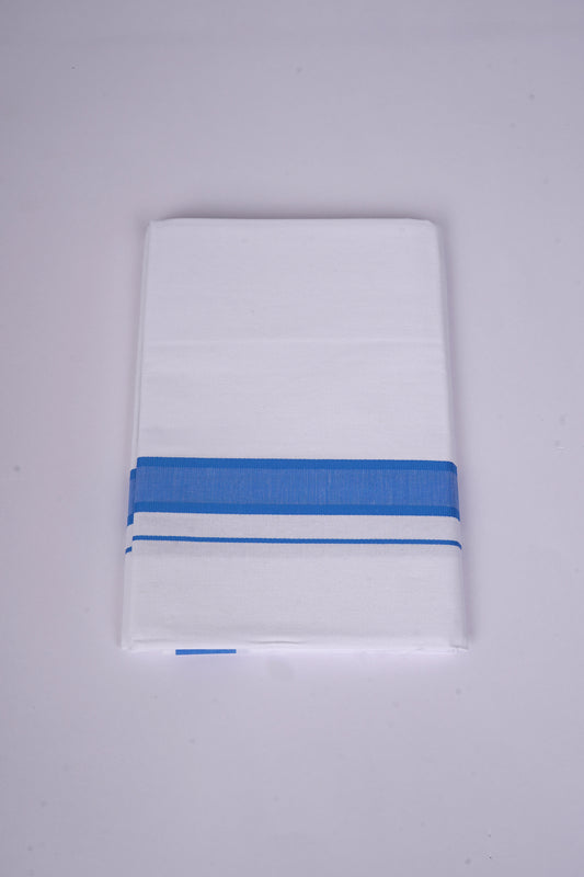 FS-119 W/S DHOTI  1.90 MTR - Blue