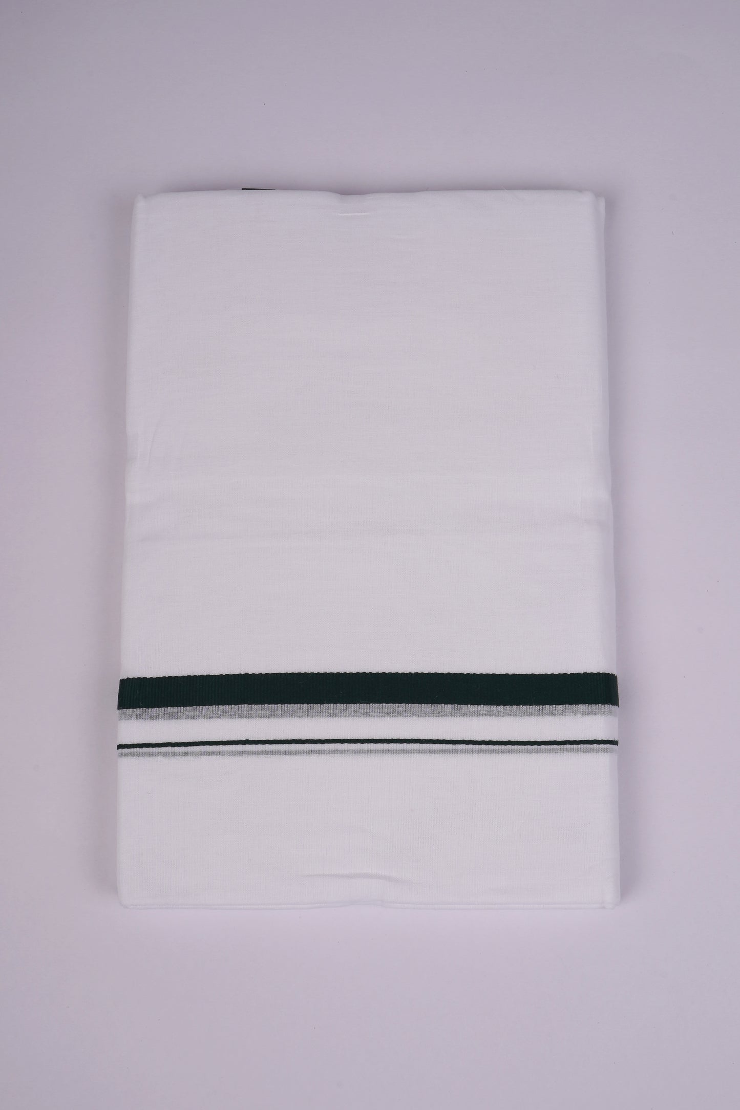 HD-27 W/D DHOTI  3.80 MTR-Dark Green