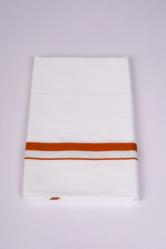 HS-15 W/S DHOTI  1.90 MTR - Orange