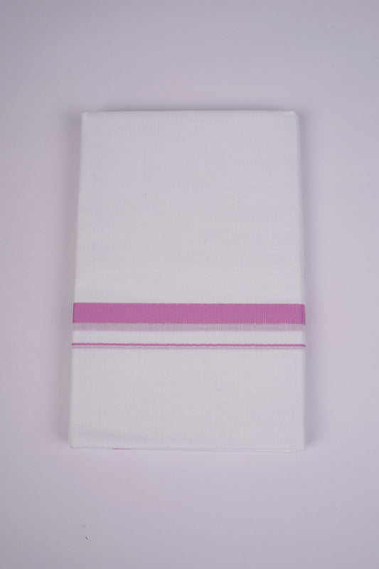 HD-25 W/D DHOTI  3.80 MTR-Pink