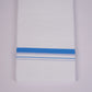 HD-23 WHITE DOUBLE DHOTI  4.00 MTR - blue
