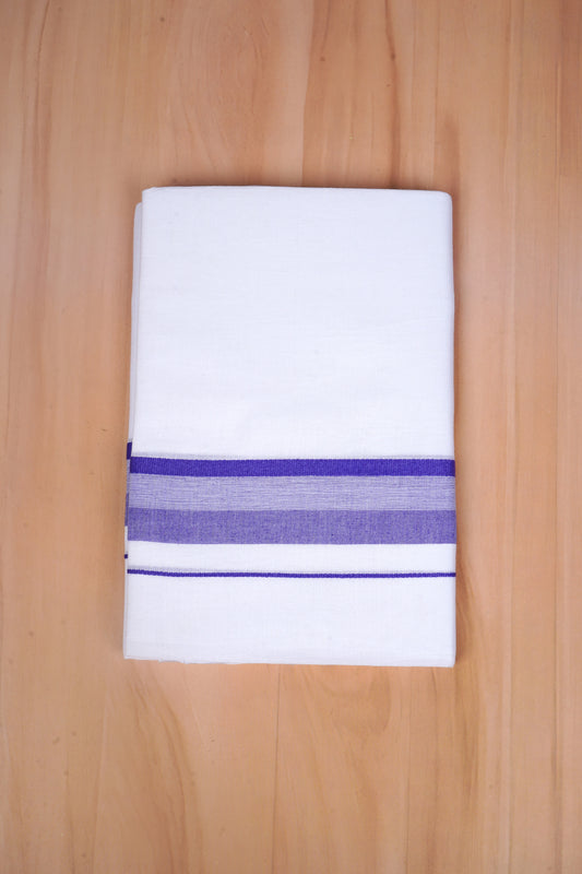 FCD-602 W/D DHOTI 3.80 MTR - Purple