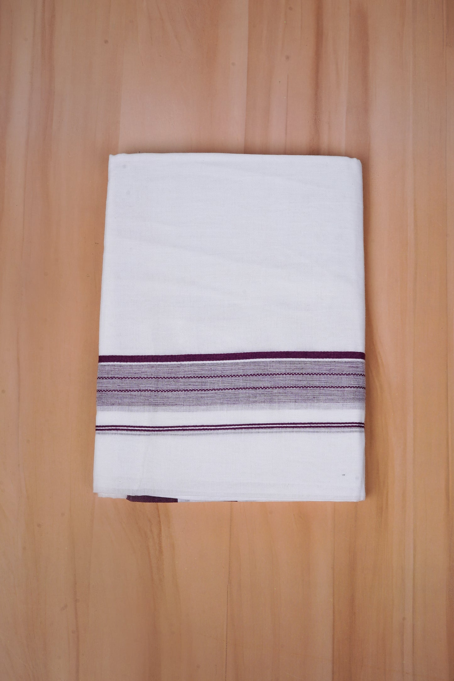 FCD-585 W/D DHOTI 3.80 MTR - Purple