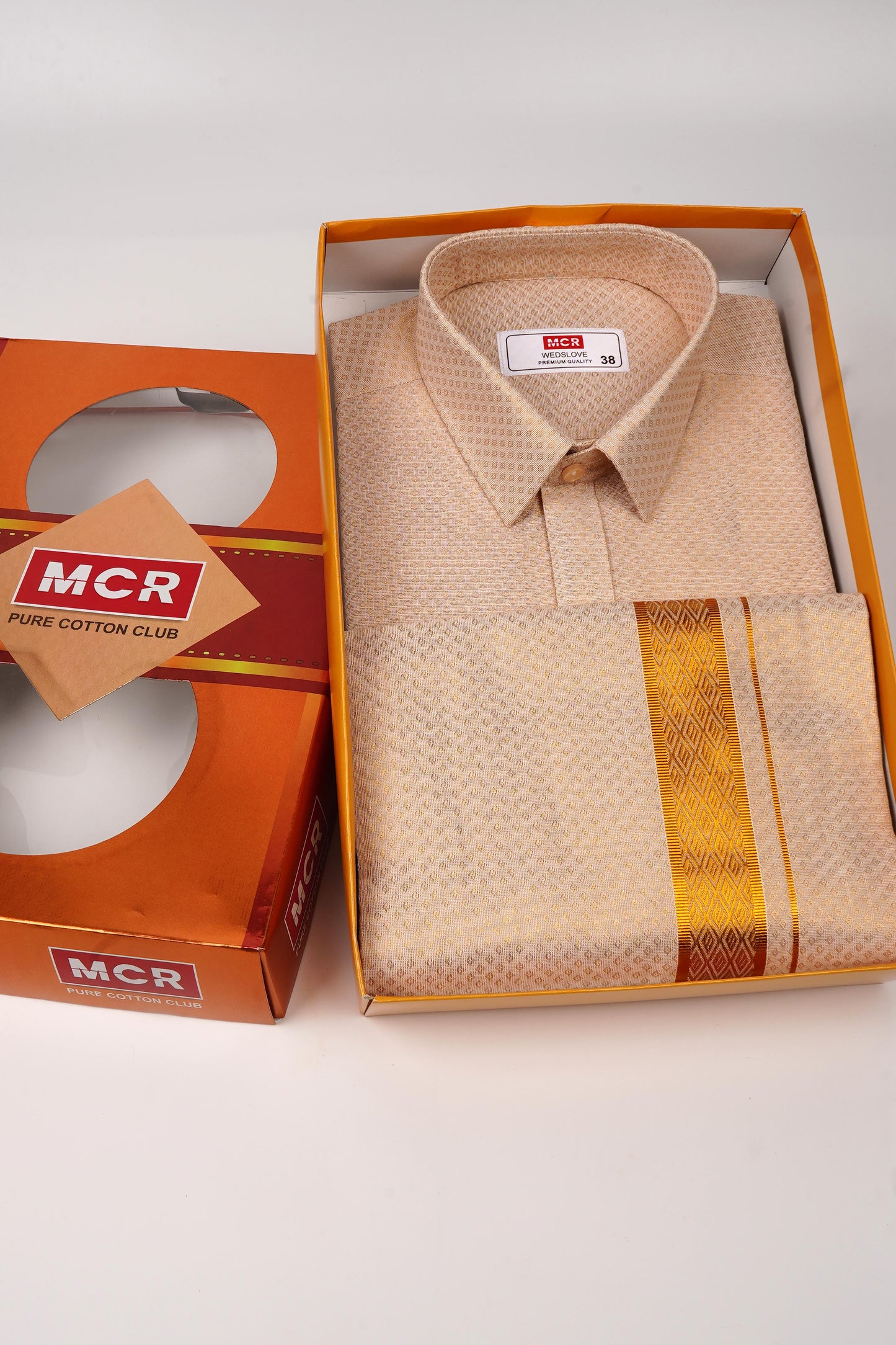 WedsLove Gold Single Set F/S (Perfume & Dhoti Belt Free)