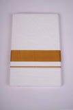 GLD-70 WHITE DOUBLE DHOTHIE 4.00 MTR