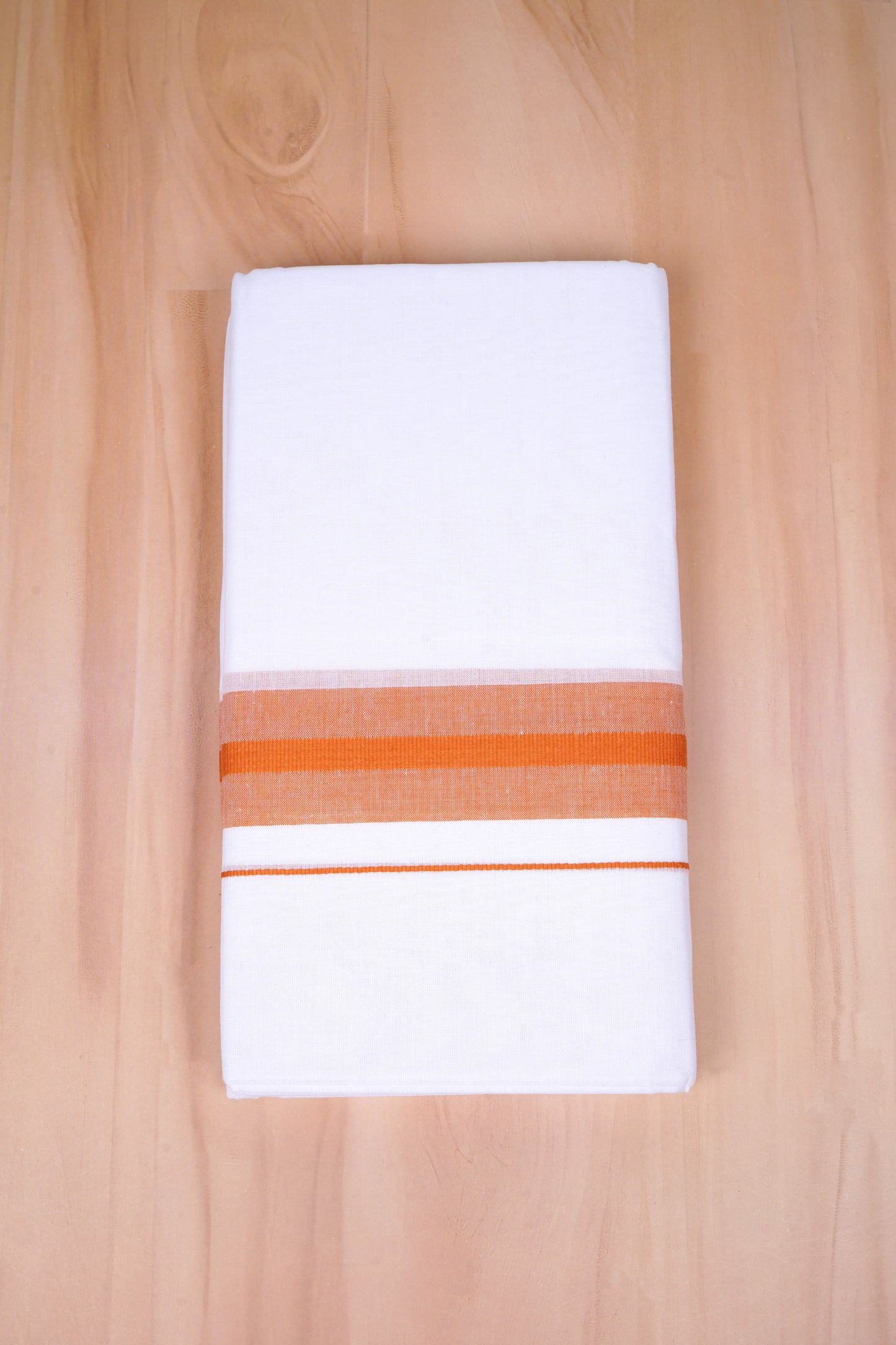 FCD-392 W/D DHOTI 3.80 MTR- orange 2