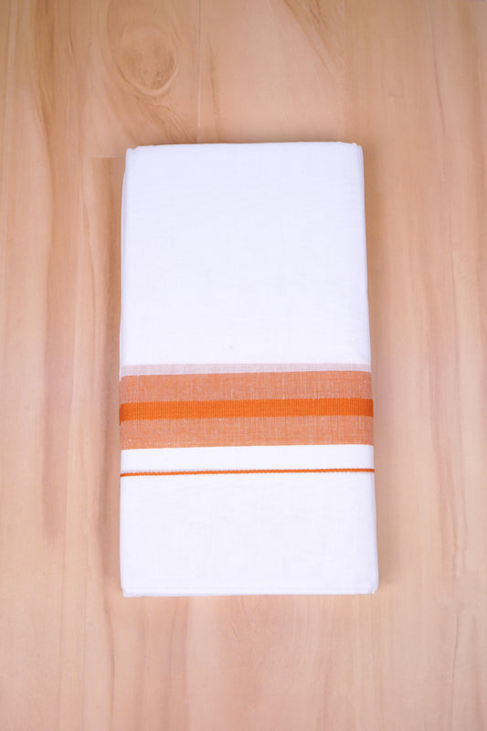 FCD-392 W/D DHOTI 3.80 MTR- orange 2