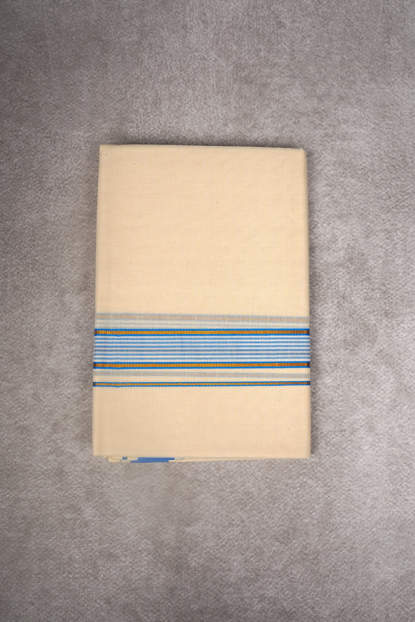 FD-186C C/D DHOTI  3.80 MTR-Blue