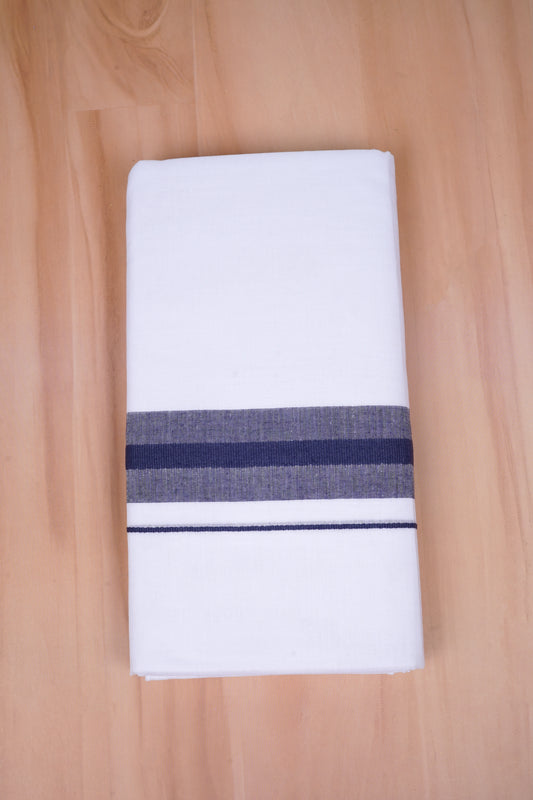 FCD-392 W/D DHOTI 3.80 MTR-Blue  2