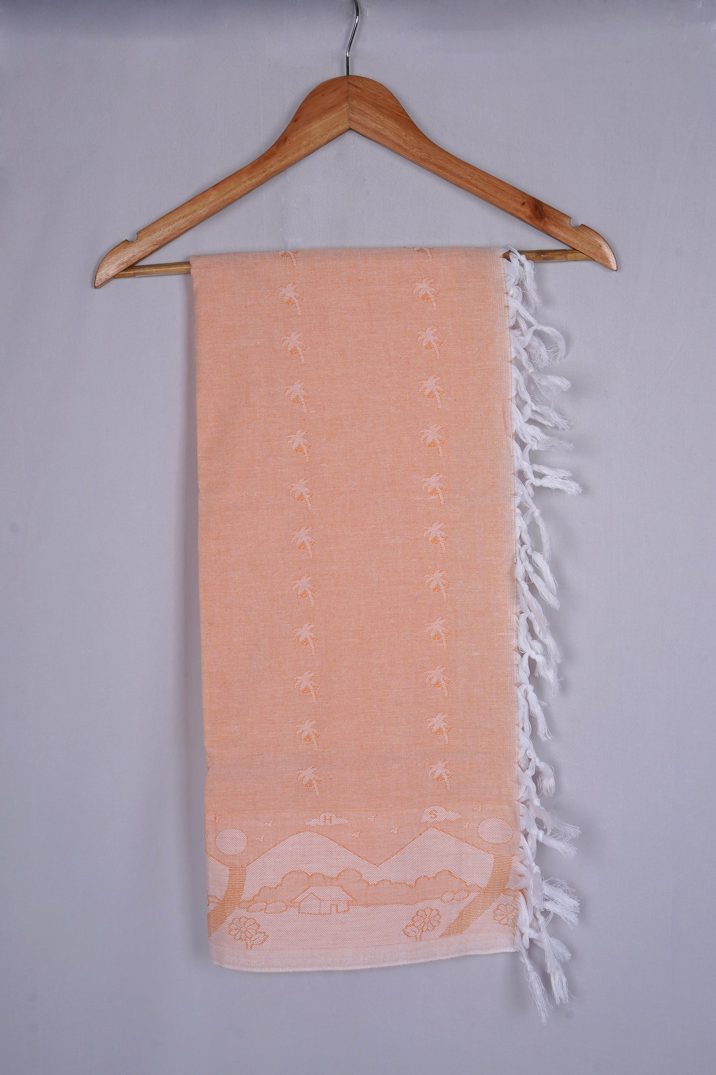 JACQU COTTON COTTON - CBT-19 BATH TOWEL - 30X60 - DARK ORANGE