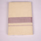 GLD-140C CREAM DOUBLE DHOTI  4.00 MTR