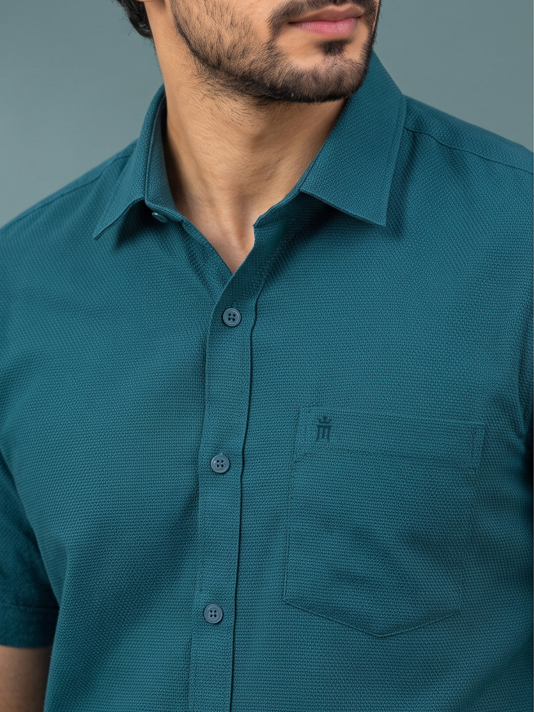 MCR VEGA FORD 23003 Half Sleeve Formal Color Shirt For Men