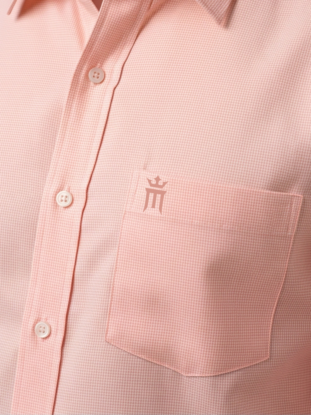 MCR Men Formal Colour Shirt - Pink 82502 Hydrogen
