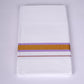 FS-103 W/S DHOTI 2.00 MTR - GOLD LIGHT VIOLET